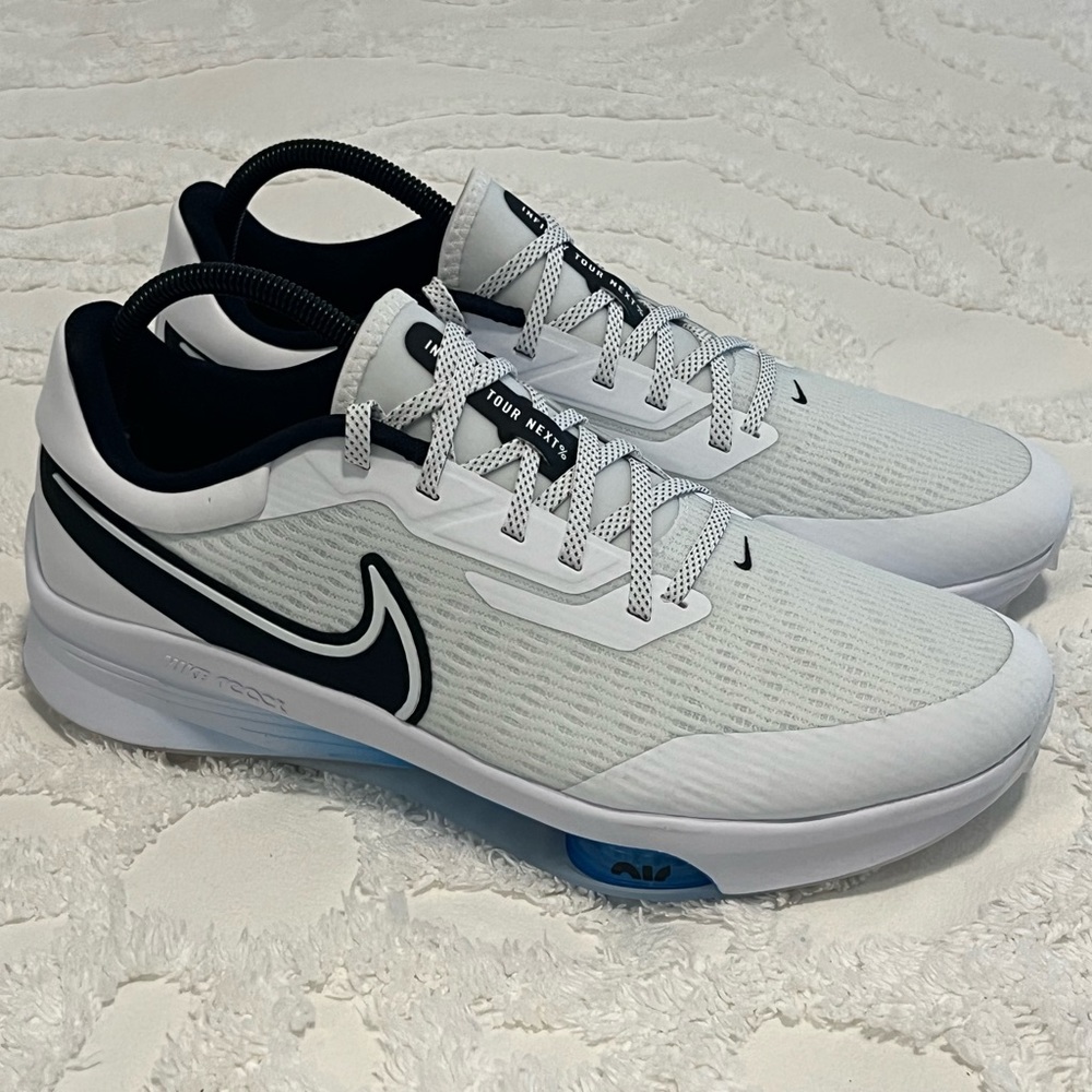 Nike Men's Air Zoom Infinity Tour Next% 'Black Photo Blue' No Lid Sneakers